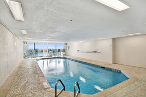 Indoor pool, a heated pool