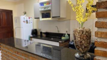 Comfort House | Private kitchen | Fridge, microwave, oven, dishwasher