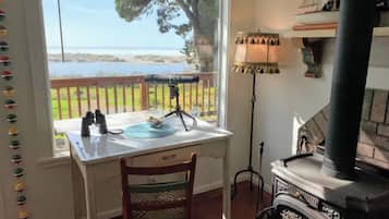 Blick von der Unterkunft