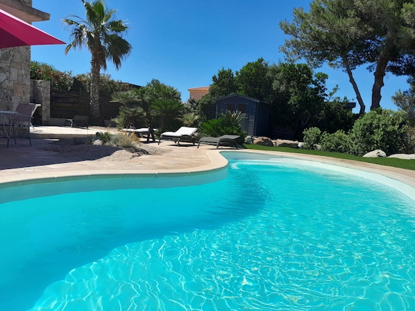 Außenpool, beheizter Pool