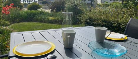 Opções para refeição ao ar livre