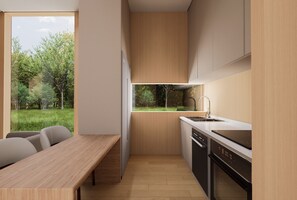Family Cabin | Shared kitchen | Microwave, oven, toaster