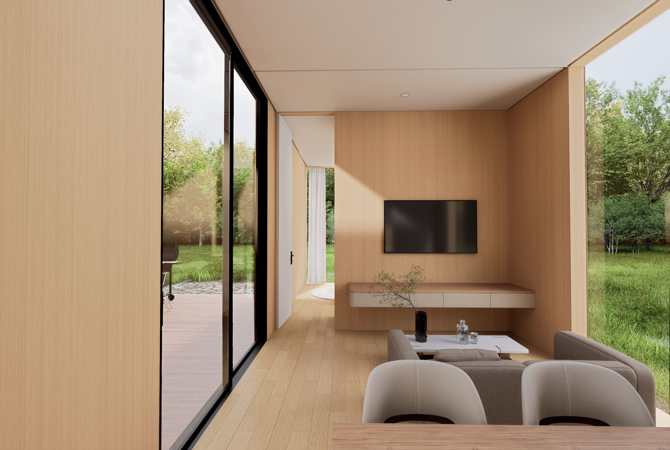 Family Cabin | Living area