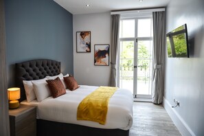Apartamento de lujo | Sábanas de algodón egipcio y ropa de cama de alta calidad