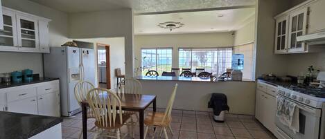 Microwave, oven, stovetop