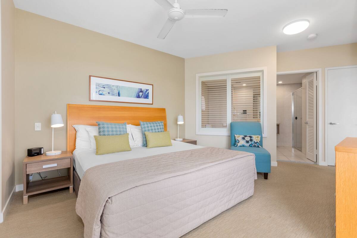 Individually decorated, individually furnished, iron/ironing board