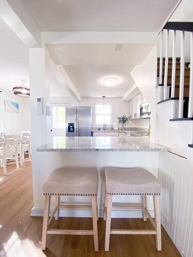 Beach duplex—2 full homes with private access, backyard, and ocean views!