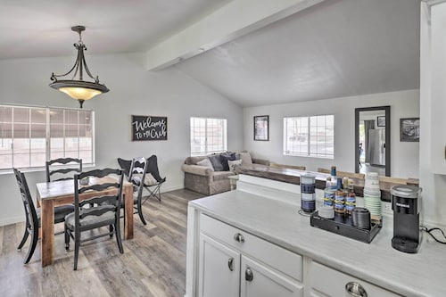 Covered Patio & Pool: Family Home in Bullhead City