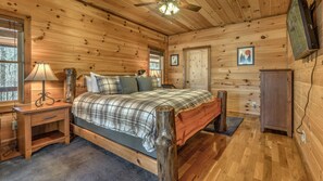 Cabin, 5 Bedrooms | 5 bedrooms, free WiFi - Lazy Dayz Getaway by Escape to Blue Ridge (Blue Ridge)