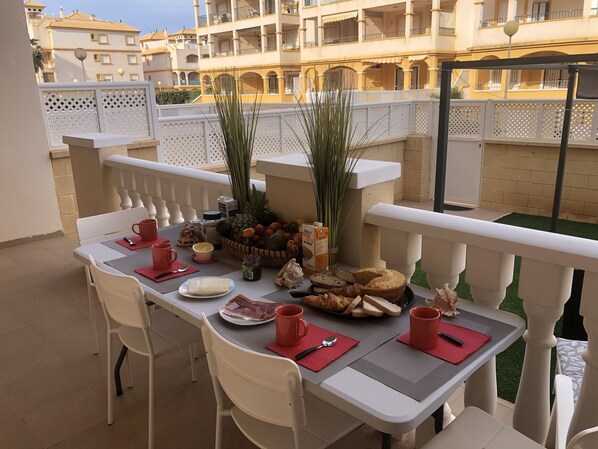 Restauration en plein air