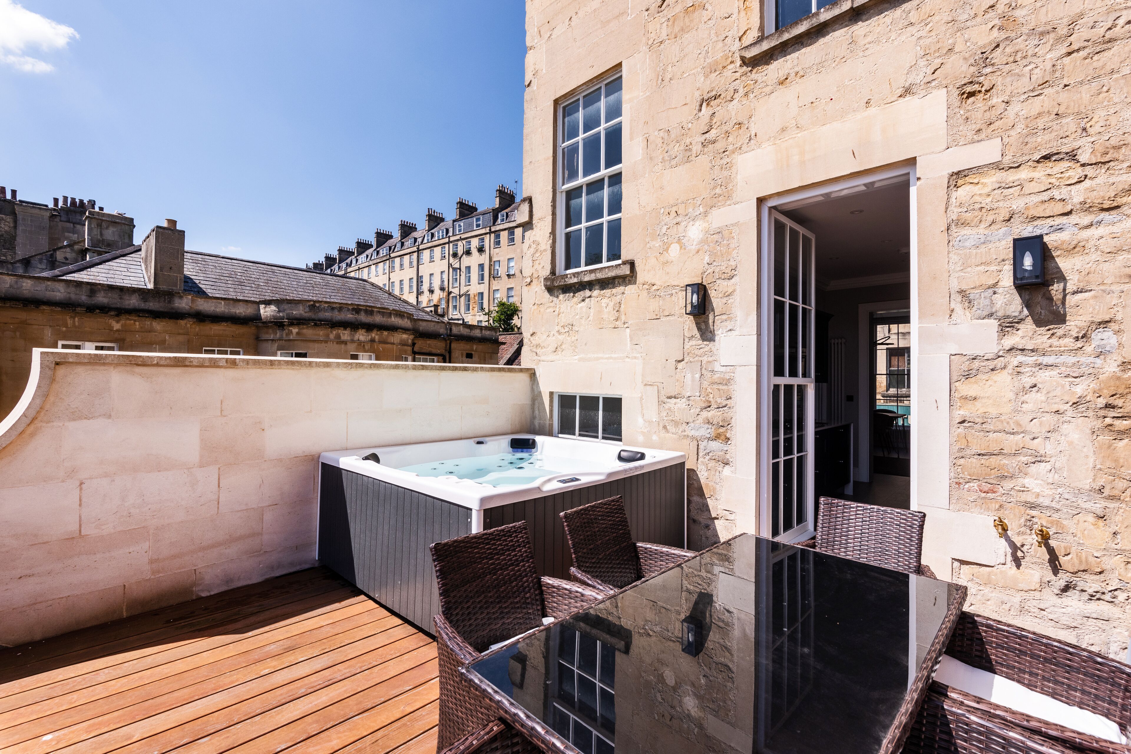 럭셔리 하우스, 전용 욕실, 시내 전망 (Spirit Merchant House) | 정원