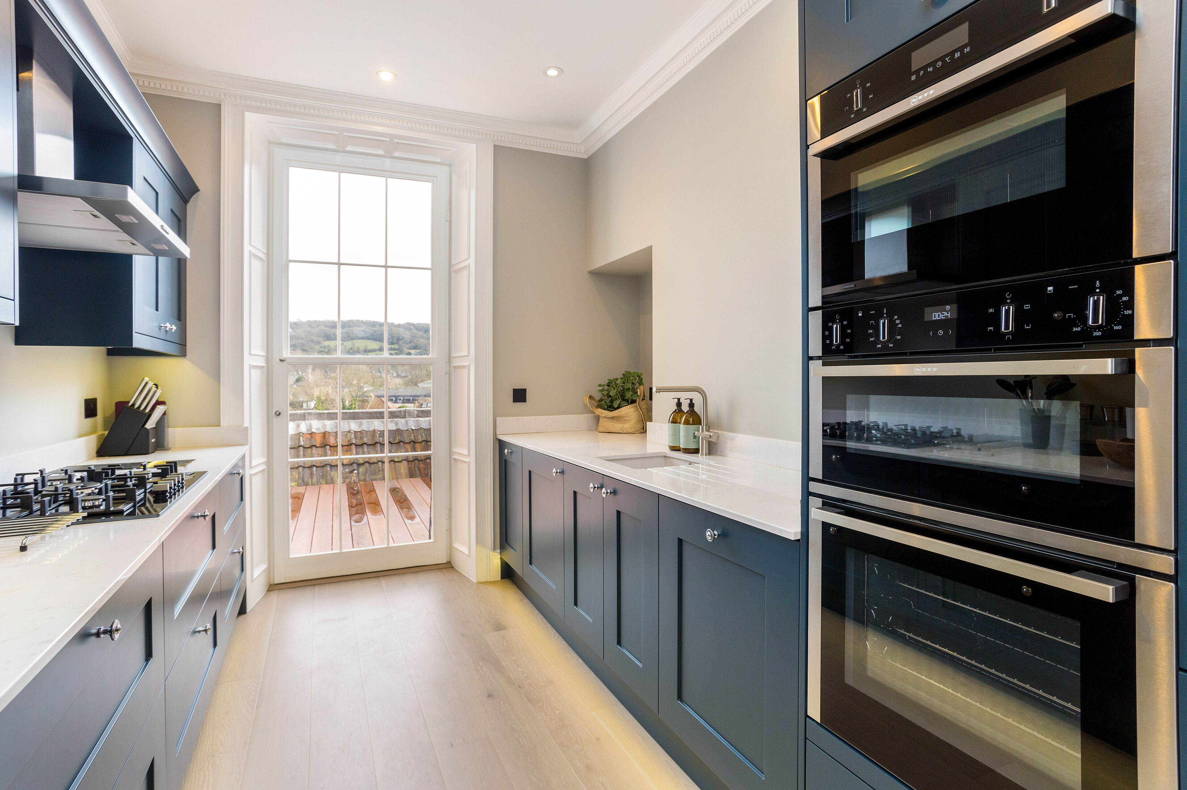 디럭스 하우스, 전용 욕실, 시내 전망 (Wine Merchant House) | 전용 주방