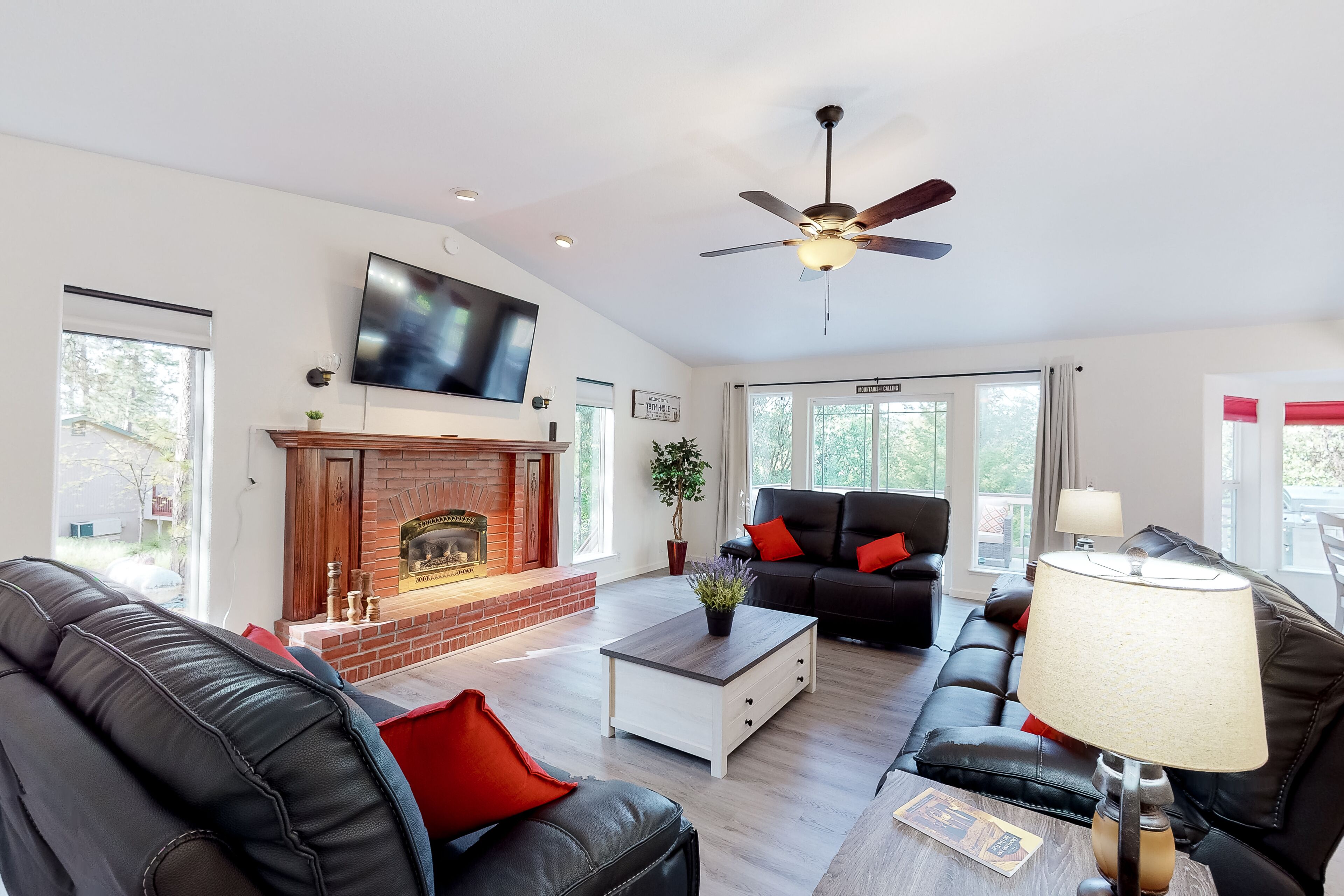 Dog-friendly home with private game room, AC, and pool