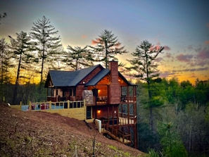 Cabin, 3 Bedrooms | Exterior - Honey Bear Lodge by Escape to Blue Ridge (Cherry Log)