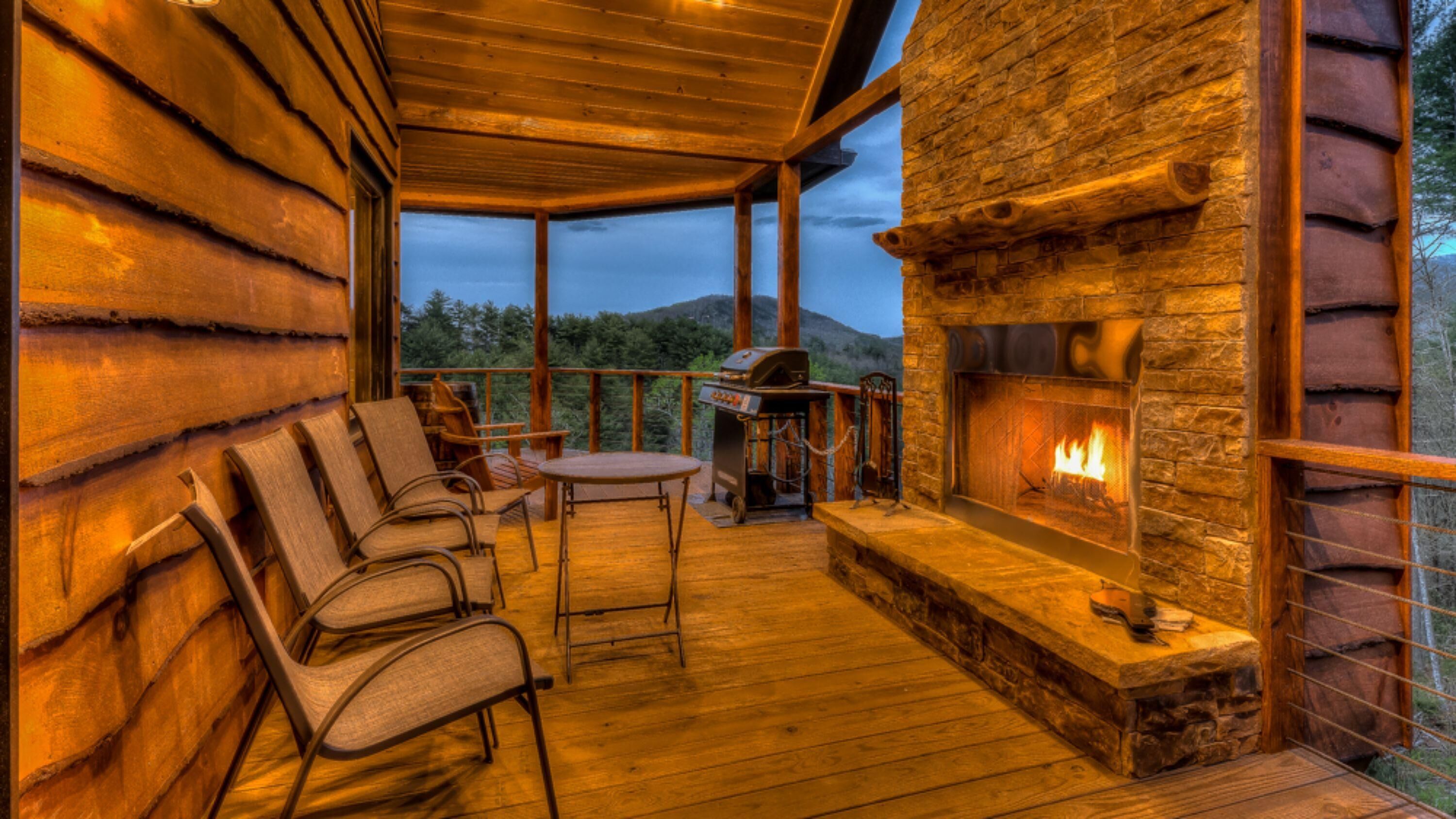 Cabin, 3 Bedrooms | Balcony