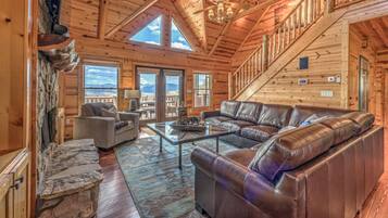 Cabin, 3 phòng ngủ | Phòng khách