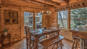 Cabin, 3 Bedrooms | Dining - A Cub's Retreat by Escape to Blue Ridge (Ellijay)