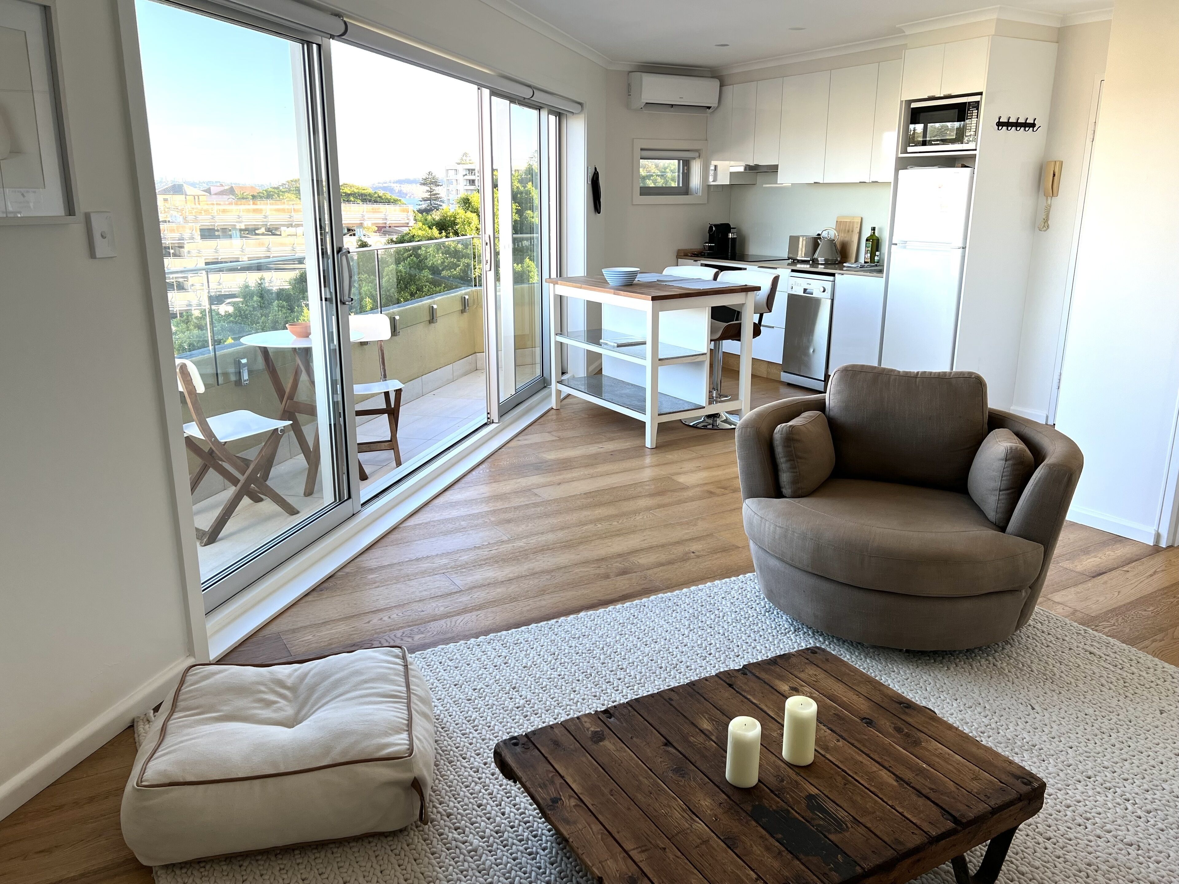 Lovely studio with a great view!