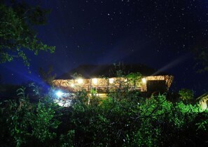 Façade de l’hébergement