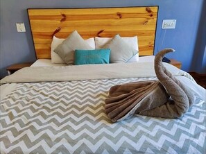 Free WiFi, bed sheets