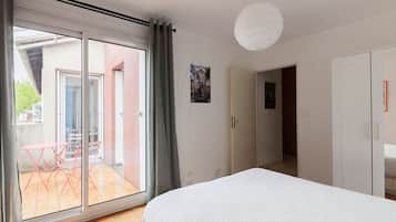 2 chambres, bureau, fer et planche à repasser, Wi-Fi gratuit