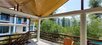 Room with washroom , garden view