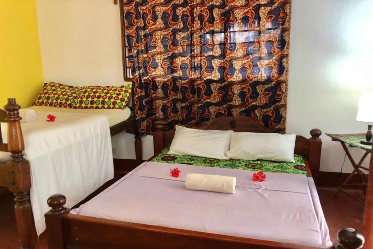 Bungalou Deluxe, vistes al jardí | Wifi gratuïta i roba de llit 