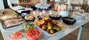 Daily continental breakfast (DKK 99 per person)