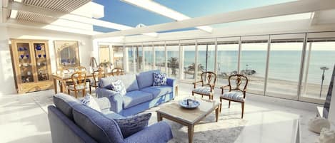 Suite Luxe, vue mer | 2 chambres, literie de qualité supérieure