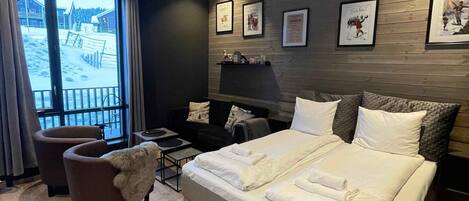 Individuelt innredet, lydisolert, wi-fi (inkludert) og sengetøy