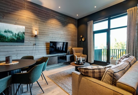 Trysil Alpine Lodge Junior two | 3 bedrooms, individually furnished, soundproofing, cribs/infant beds