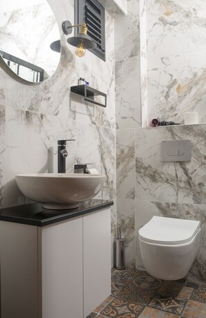 Bathroom - Mavi Yaprak Hotel (Fethiye)