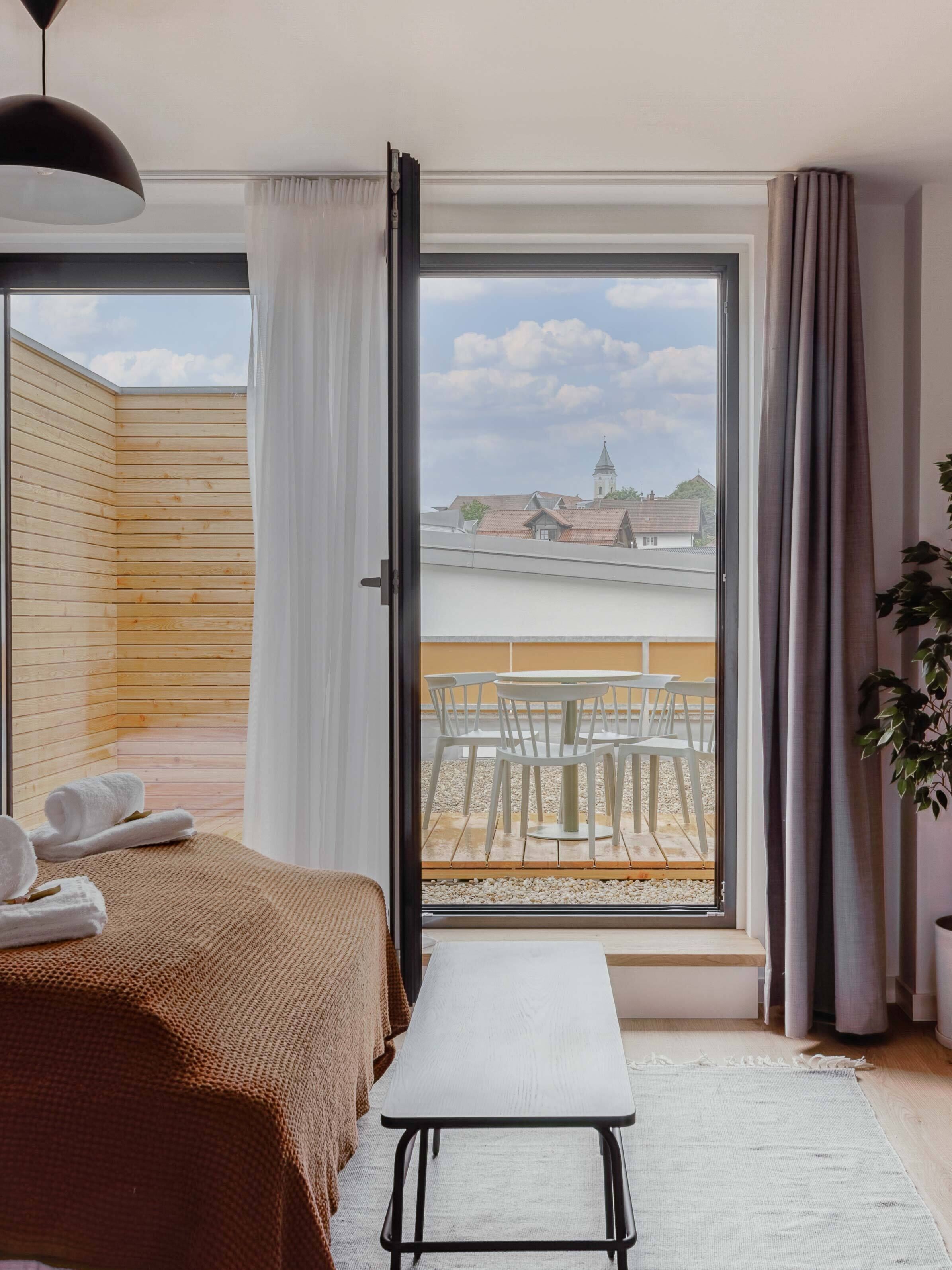 Literie de qualité, décor unique, ameublement unique