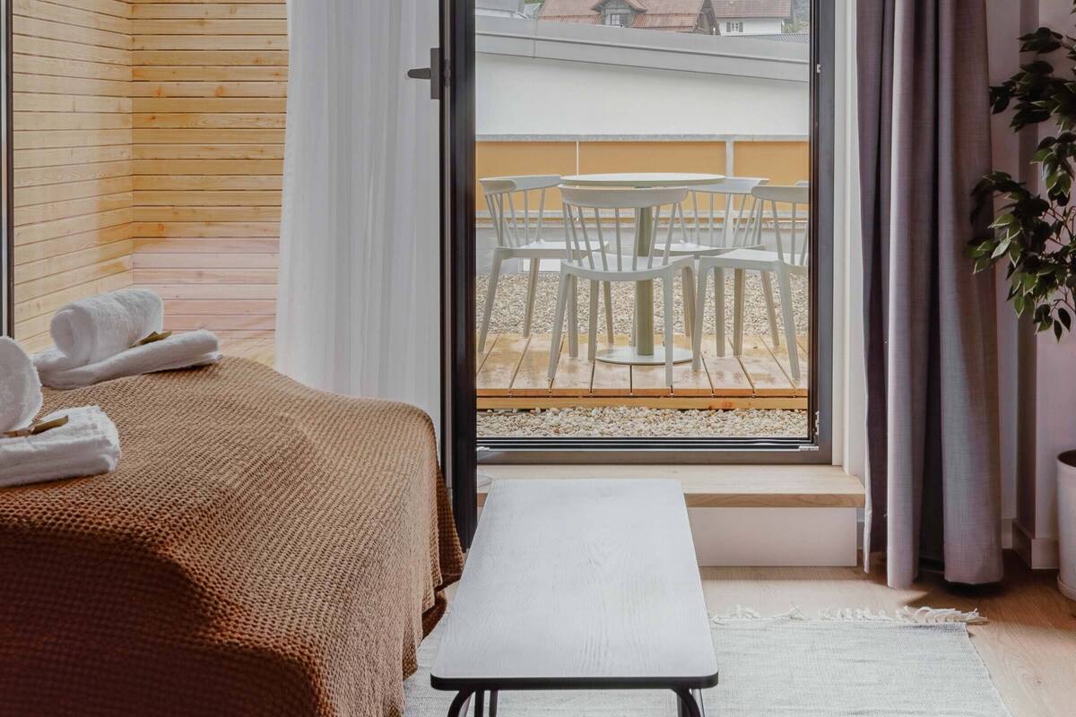 Literie de qualité, décor unique, ameublement unique