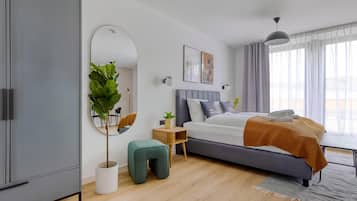 2 habitaciones, ropa de cama de alta calidad y decoración personalizada