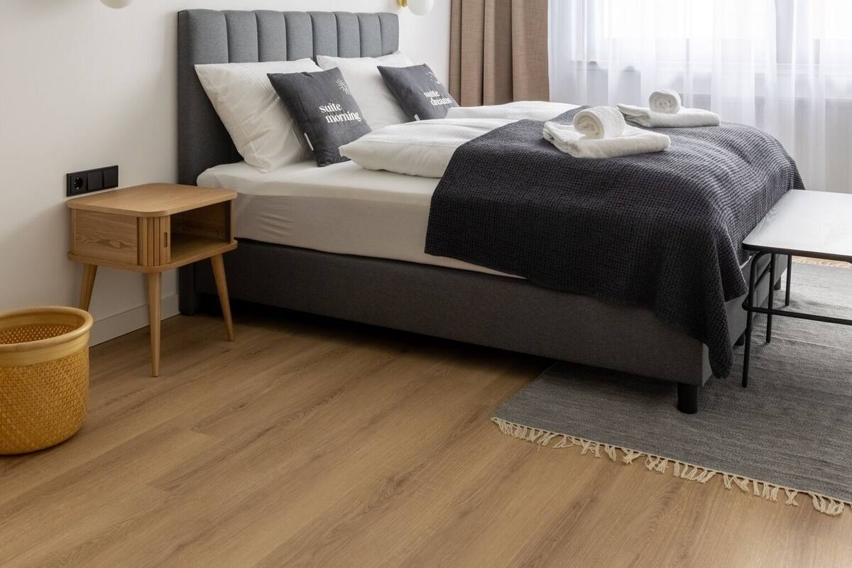 Literie de qualité, décor unique, ameublement unique