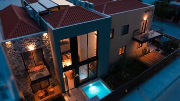 Fassade der Unterkunft