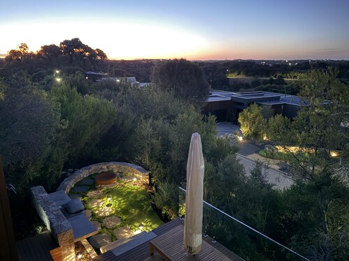 Sunset on Moonah, Fingal - Set on picturesque Moonah Links estate with stunning views to Arthur's Seat
