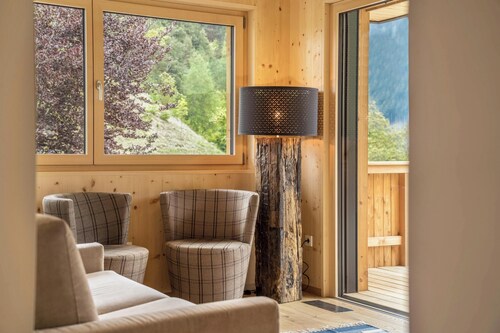 Appartement 'Naturapartments Alpreid Fichte' avec vue sur la montagne, terrasses et Wi-Fi