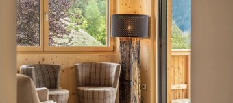 Appartamento 'Naturapartments Alpreid Fichte' con vista sulle montagne, terrazze e Wi-Fi