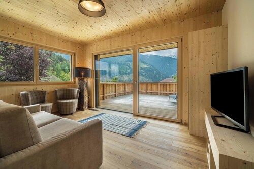 Ferienwohnung 'Naturapartments Alpreid Fichte' mit Bergblick, Terrassen & WLAN