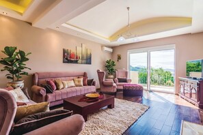 21-inch TV with digital channels, DVD player, stereo - Pool Villa Panorama Mojdez (Mojdez)