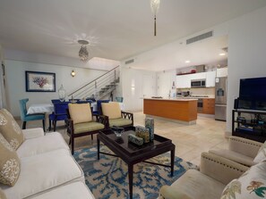 Living area - Stylish 2BR Ground Floor in Puntarena (Río Hato)