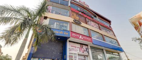 Overnatningsstedets facade