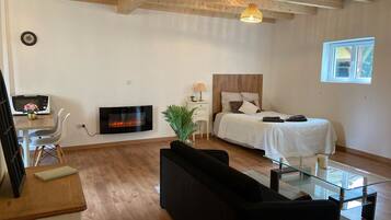 1 habitación, cuna de viaje, wifi gratis y ropa de cama