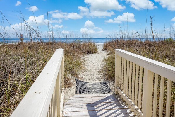 Beach nearby