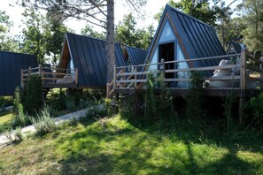 Glamping Double | Ropa de cama de alta calidad, wifi gratis y ropa de cama