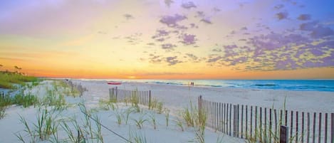 Beach nearby