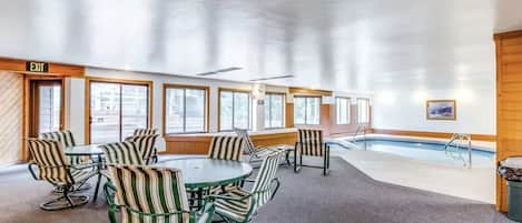 Condo, 2 Bedrooms | Pool | Indoor pool, a heated pool
