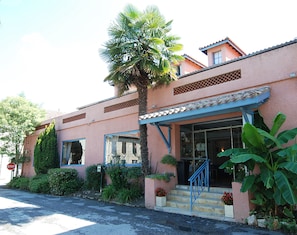 Fassade der Unterkunft